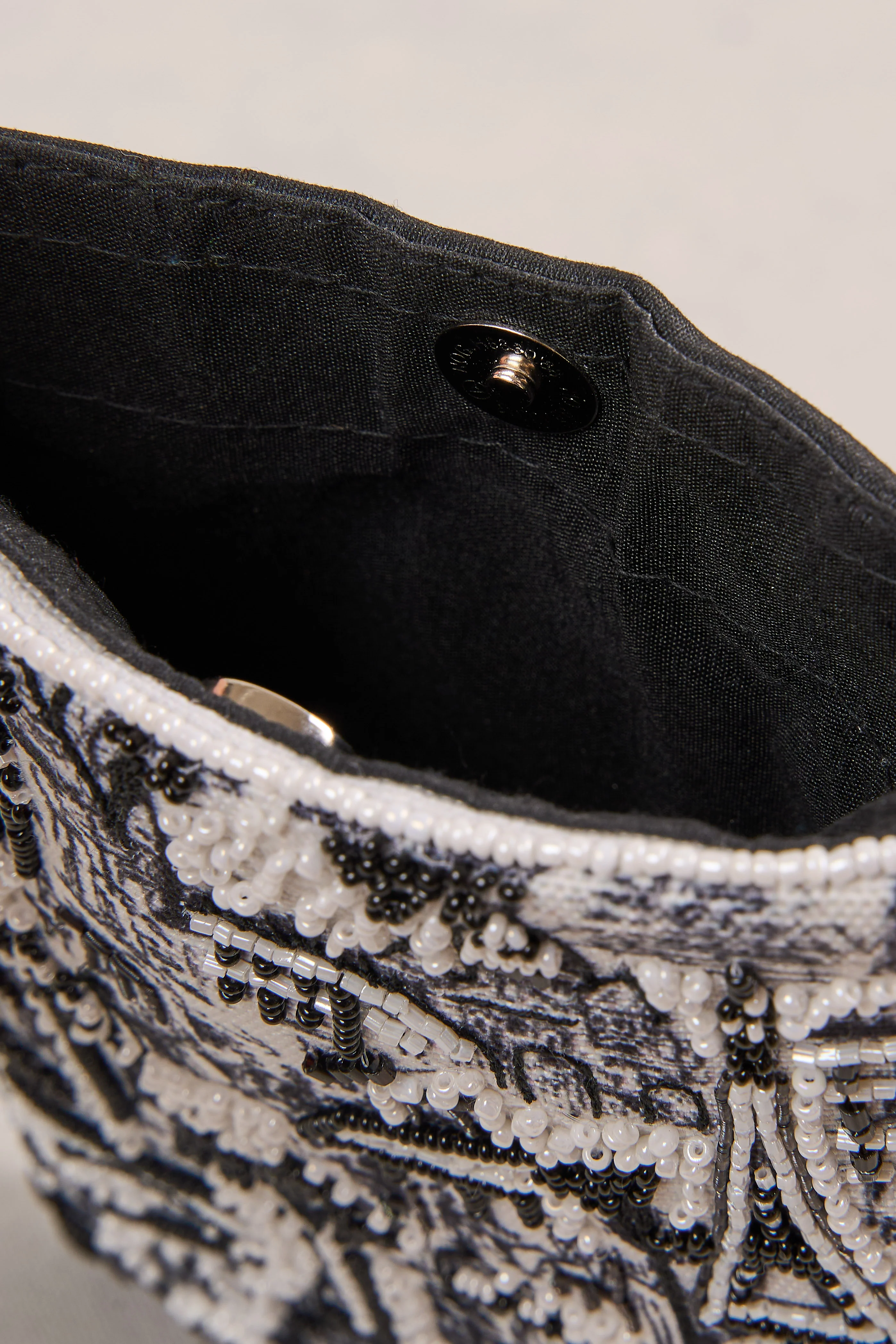 Paris Print Cos Bag - Black - Image 5