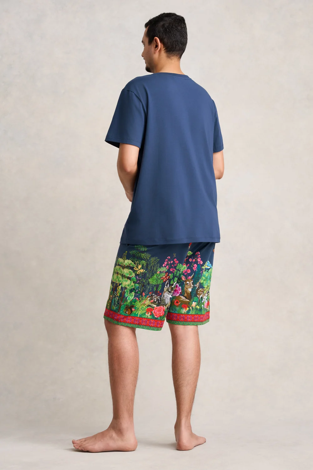 Nathalie Lété Mens PJ Set - Midnight Forest - Image 6