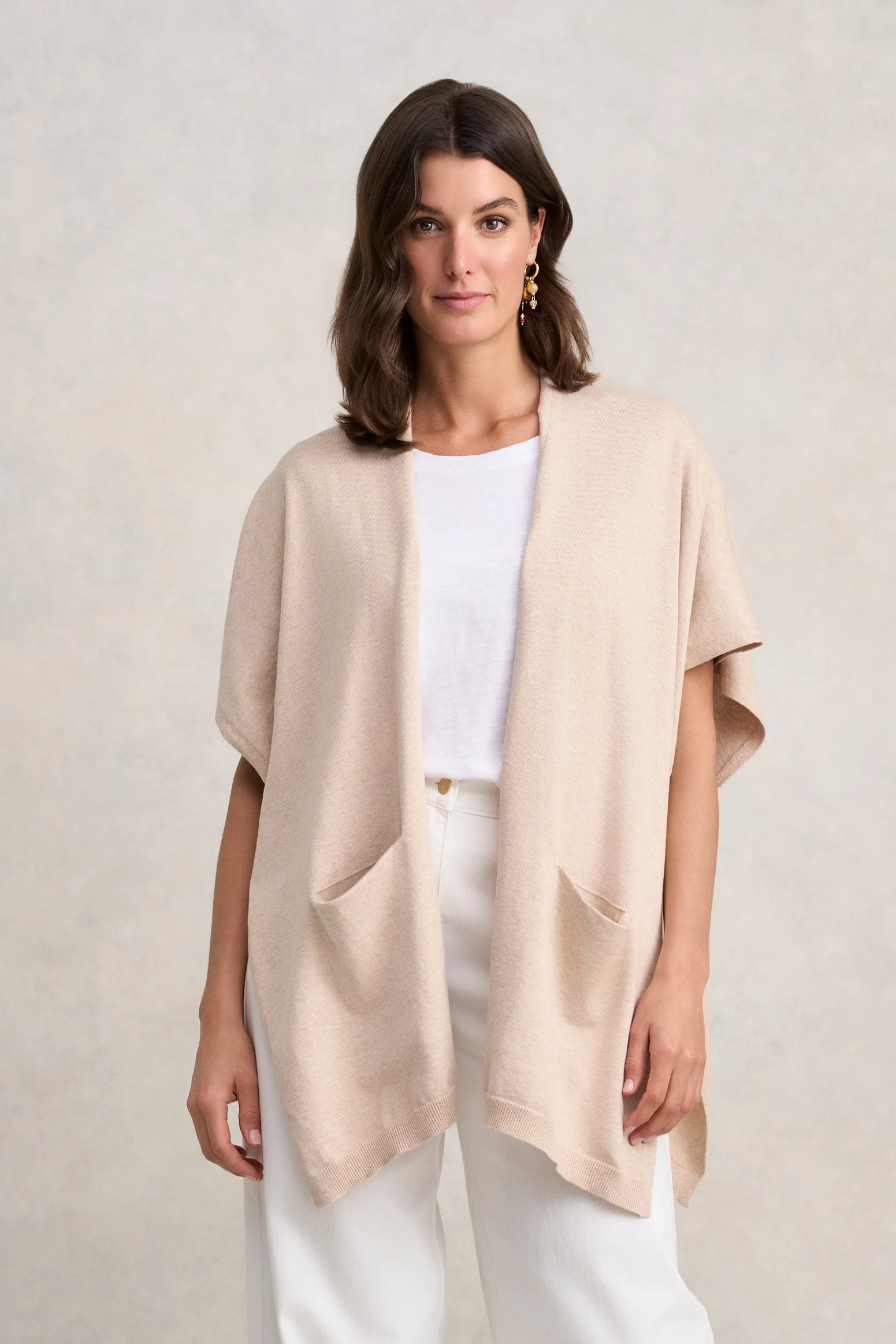 Pocket Front Wrap - Natural