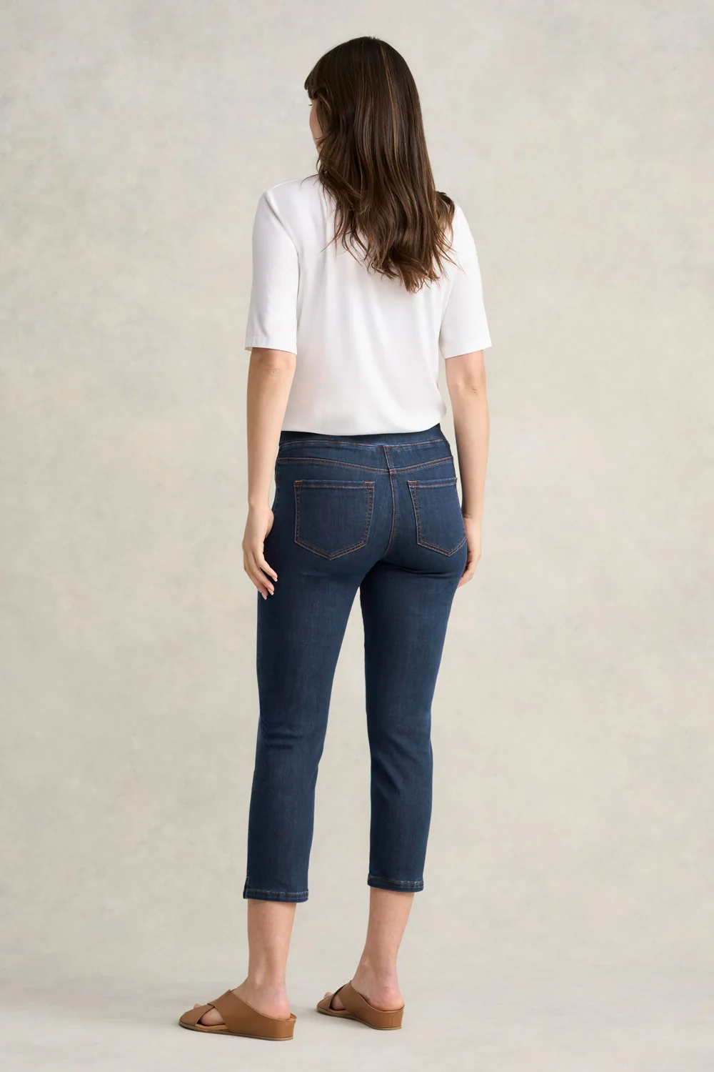 Bengajean® 3/4 Slim Leg - Mid Indigo - Image 4