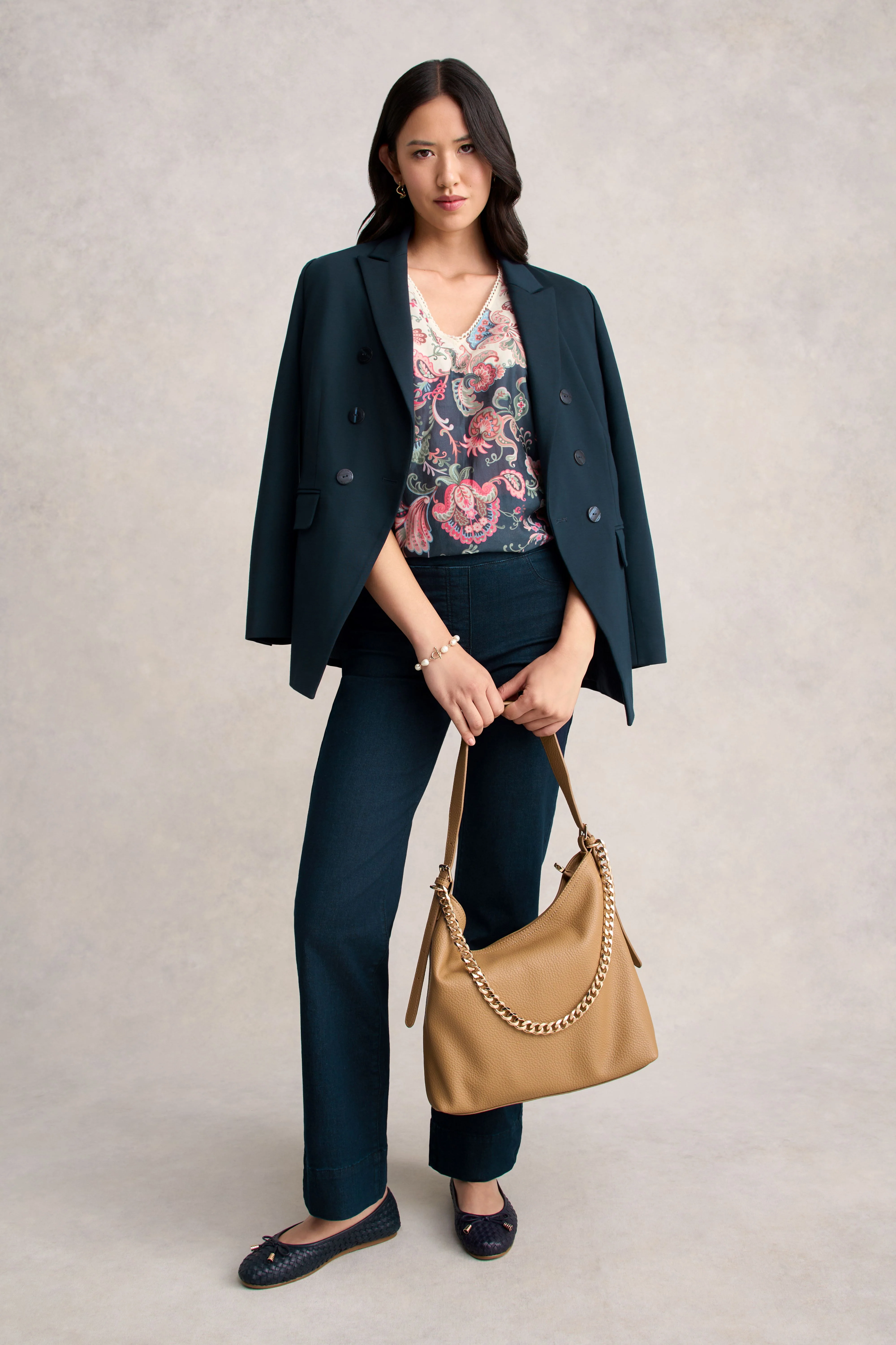 Placement Print Blouse - Tapestry Print - Image 6