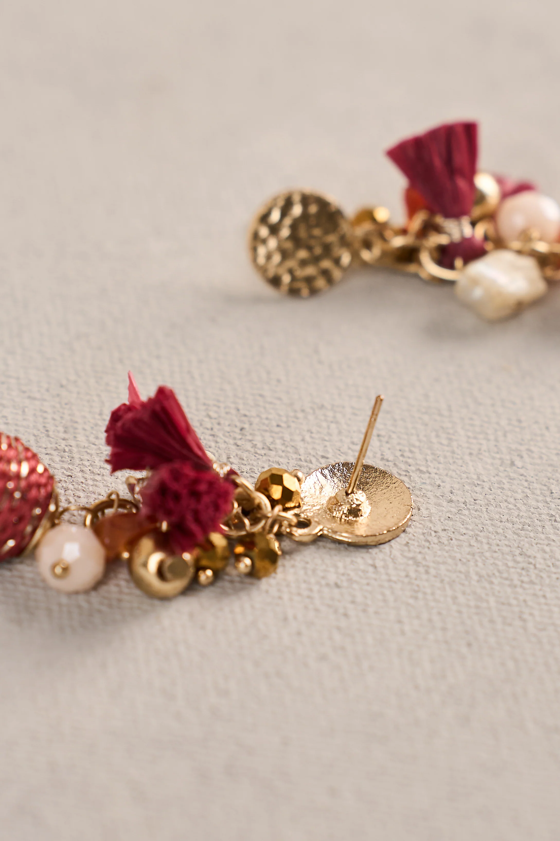 Rose Jumbled Earring - Rose - Image 4