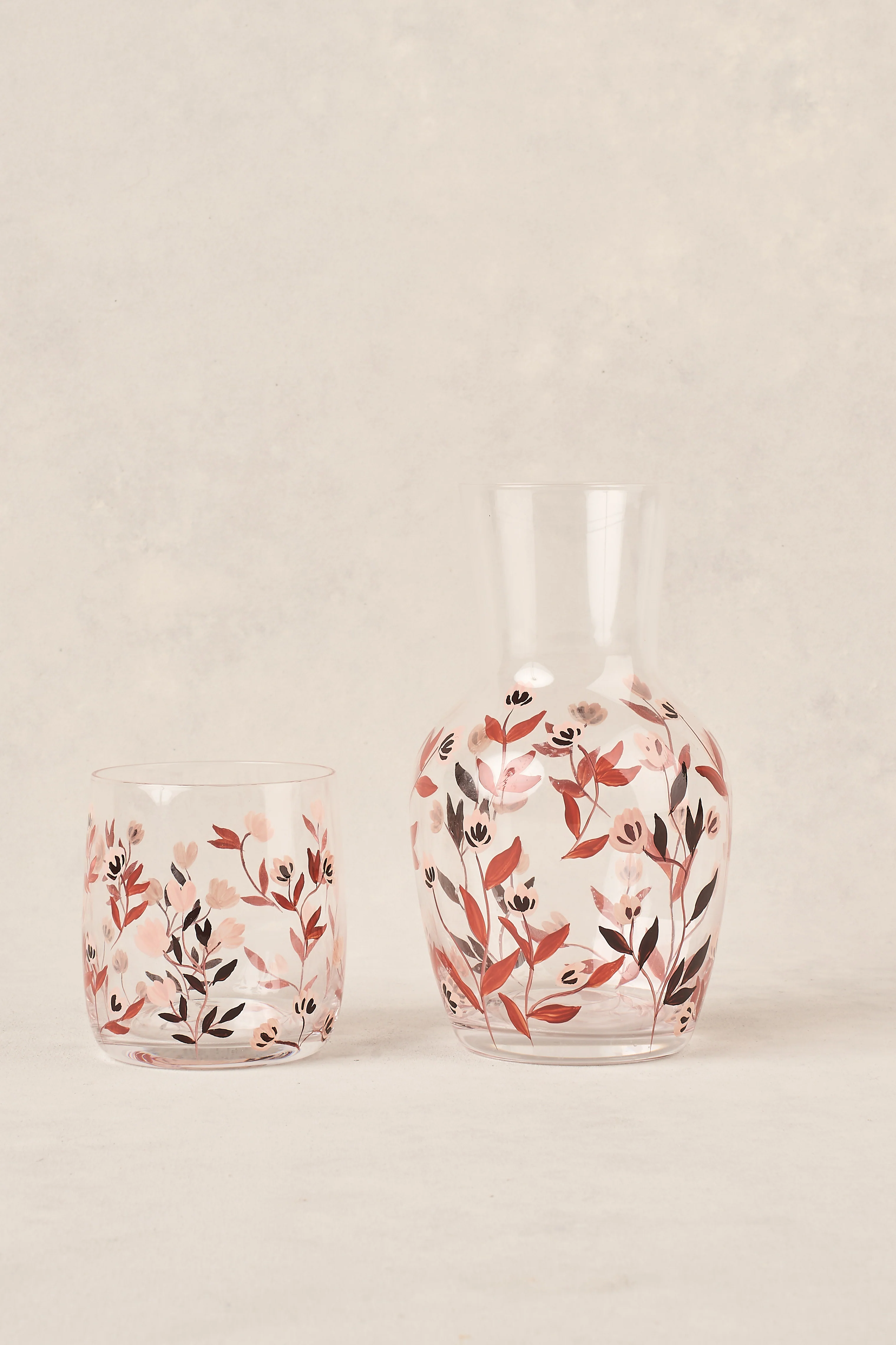 Russet Floral Carafe Set - Image 6