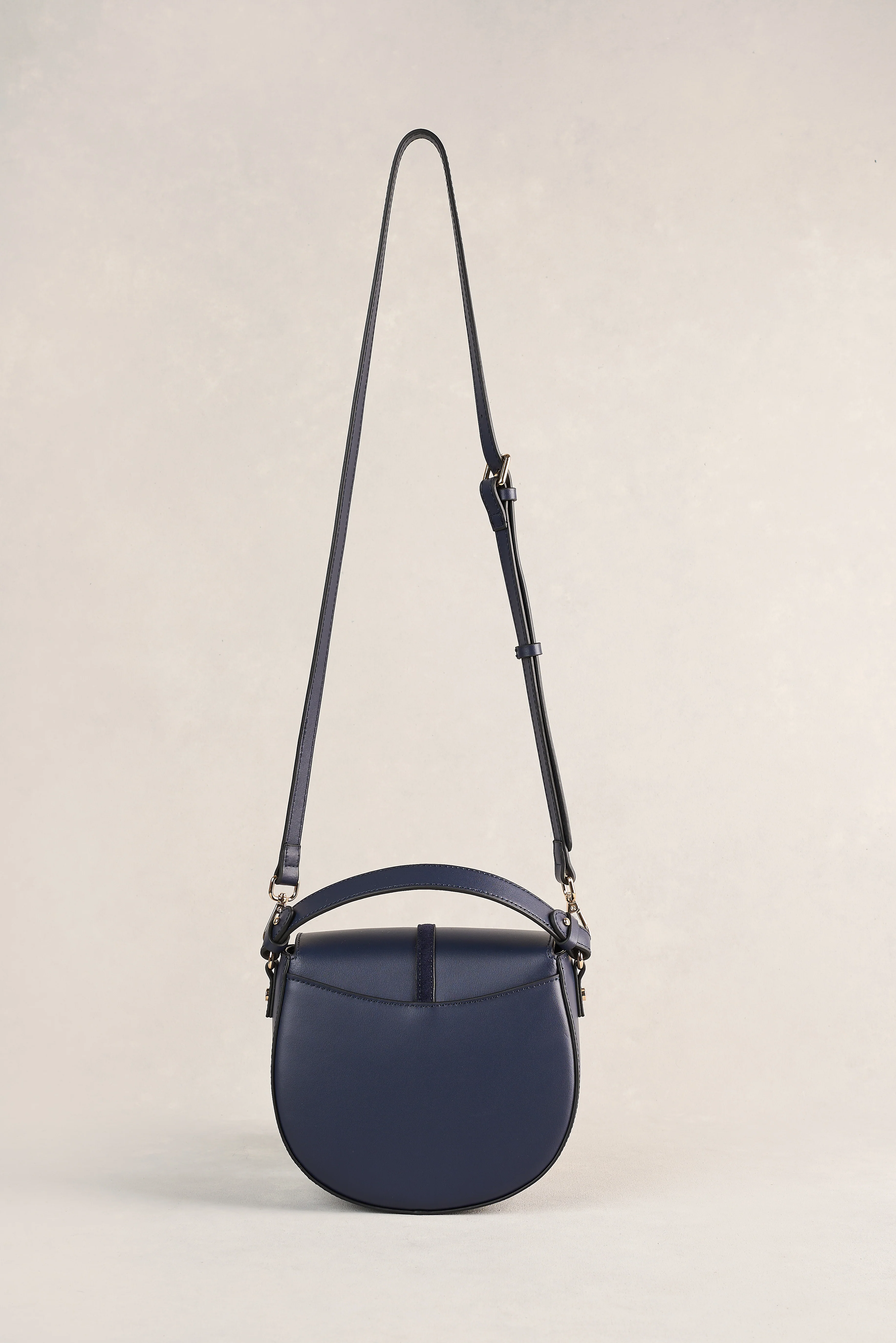 Spliced Cross Body Bag - Navy - Image 3