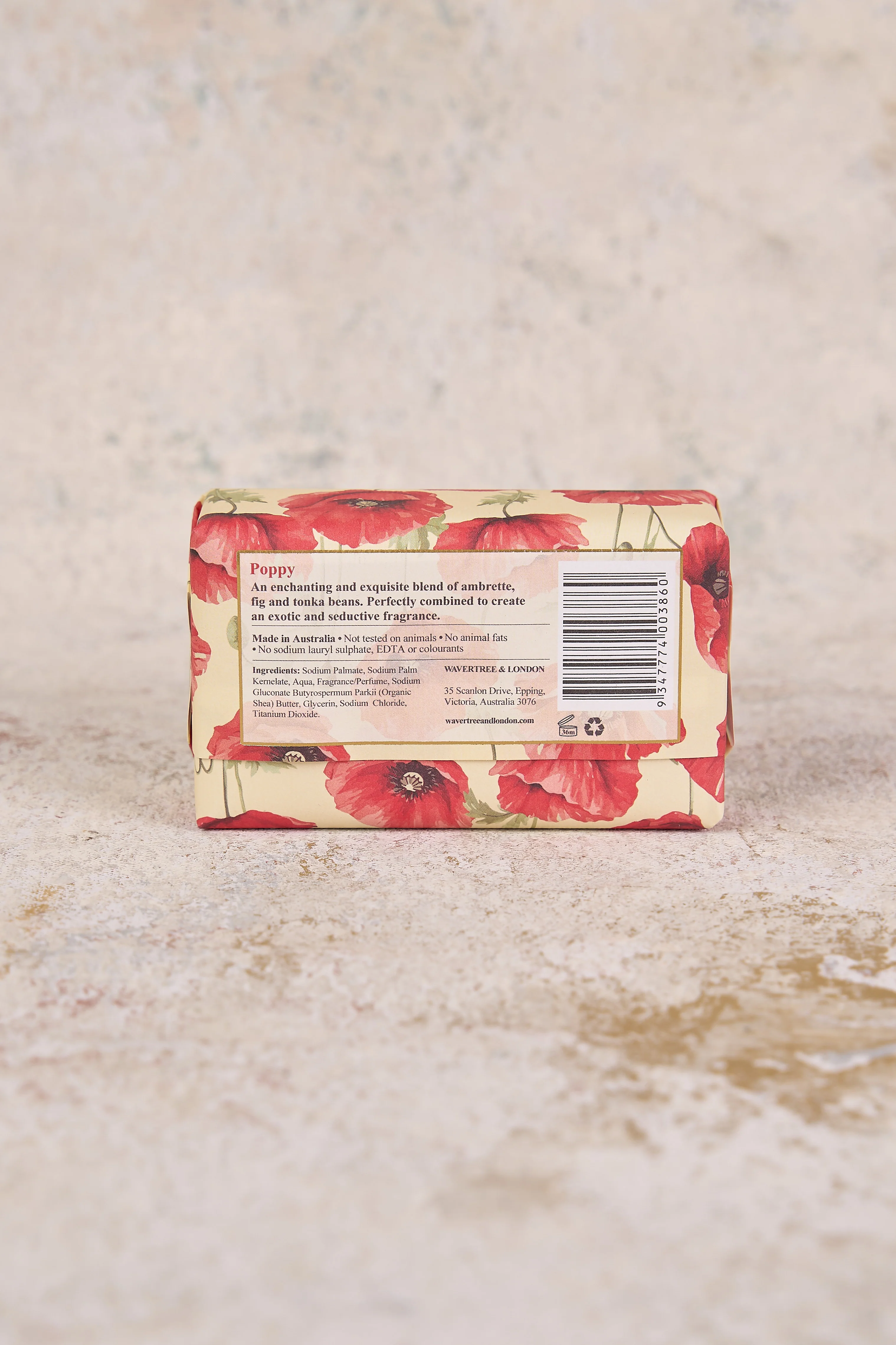 Wavertree Poppy Soap - Image 3