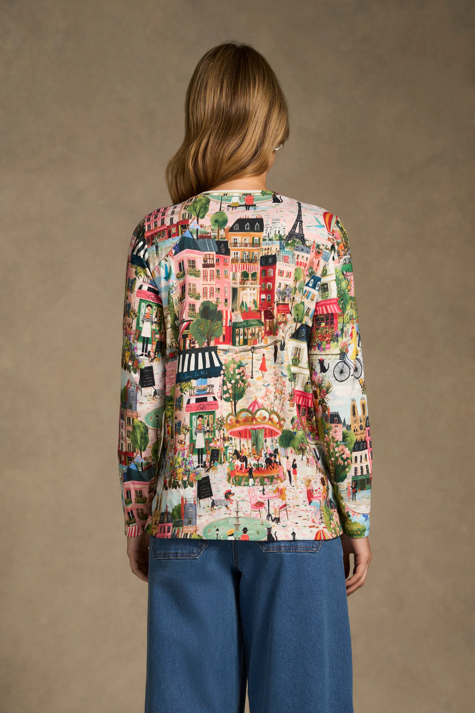 Organic Cotton T-Shirt - Amour Print - Image 5